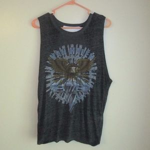 Van Halen Graphic Backless Tank
